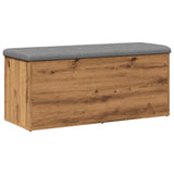 Panca Portaoggetti Rovere Artigianale 102x42x45 cm Truciolato
