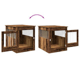 Gabbia Cani da Arredamento Legno Antico Legno truciolato