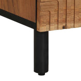 Credenza Marrone 40 x 33 x 75 cm Legno di mango massello