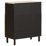 Credenza con porta Finitura Bianco Lavato 60 x 33 x 75 cm