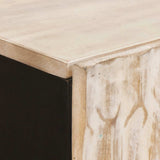 Credenza con cassetto Finitura Bianco Lavato 60 x 33 x 100 cm