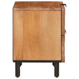 Armadio da Notte con cassetto Marrone 40 x 33 x 46 cm