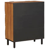 Credenza Finitura Marrone Acacia 60 x 33 x 75 cm