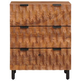 Credenza Finitura Marrone Acacia 60 x 33 x 75 cm