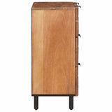 Credenza Finitura Marrone Acacia 60 x 33 x 75 cm