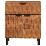 Armadio da Notte con cassetto Marrone 50 x 33 x 60 cm