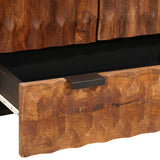 Credenza con cassetto Finitura Marrone Acacia 60 x 33 x 100 cm