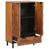 Credenza con cassetto Finitura Marrone Acacia 60 x 33 x 100 cm