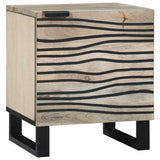 Armadio da Notte Bianco 40 x 33 x 46 cm Legno ingegnerizzato