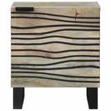 Armadio da Notte Bianco 40 x 33 x 46 cm Legno ingegnerizzato