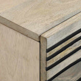 Armadio da Notte Bianco 40 x 33 x 46 cm Legno ingegnerizzato