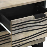 Armadio da Notte Bianco 40 x 33 x 46 cm Legno ingegnerizzato