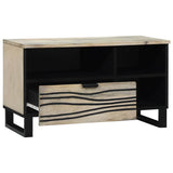 Unità TV con cassetto Bianco 80 x 33 x 46 cm Legno truciolato