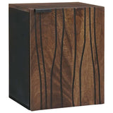Armadio per Lavabo da Bagno con porta Noce 38 x 33,5 x 48 cm