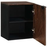 Armadio per Lavabo da Bagno con porta Noce 38 x 33,5 x 48 cm