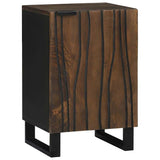 Armadio per Lavabo da Bagno con porta Noce 38 x 33,5 x 58 cm