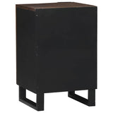 Armadio per Lavabo da Bagno con porta Noce 38 x 33,5 x 58 cm