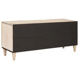 Unità TV con porta Bianco 105 x 33 x 46 cm Legno truciolato