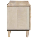 Unità TV con porta Bianco 105 x 33 x 46 cm Legno truciolato