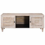 Tavolino da salotto Bianco Sbiancato 100 x 54 x 40 cm