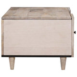 Tavolino da salotto Bianco Sbiancato 100 x 54 x 40 cm