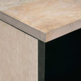Tavolino da salotto Bianco Sbiancato 80 x 54 x 40 cm