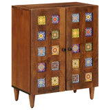 Credenza Noce 60 x 33 x 75 cm Legno di mango massello