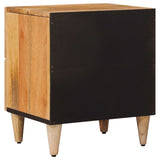 Armadio da Notte con cassetto 2 pcs Naturale 40 x 33 x 46 cm