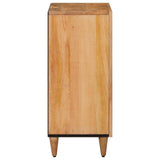 Credenza Naturale 60 x 33 x 75 cm Legno di mango massello