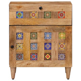 Armadio da Notte con cassetto Naturale 50 x 33 x 60 cm