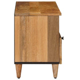 Mobile TV Naturale 100 x 33 x 46 cm Legno di mango massello