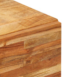 Mobile laterale Marrone 90 x 33 x 75 cm Legno di mango massello