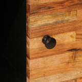 Mobile laterale Marrone 90 x 33 x 75 cm Legno di mango massello