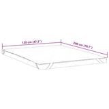 Coprimaterasso Bianco 120x200 cm Impermeabile