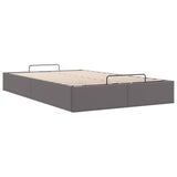 Struttura Letto Pouf senza Materasso 120x190 cm Similpelle