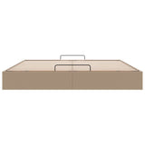 Struttura Letto Pouf senza Materasso 200x200 cm Similpelle