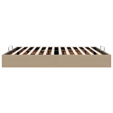 Struttura Letto Pouf senza Materasso 200x200 cm Similpelle