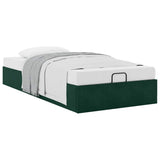 Struttura Letto Pouf Senza Materasso 80x200 cm Velluto