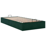 Struttura Letto Pouf Senza Materasso 80x200 cm Velluto