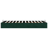 Struttura Letto Pouf Senza Materasso 80x200 cm Velluto