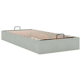 Struttura Letto Pouf Senza Materasso 90x190 cm Velluto