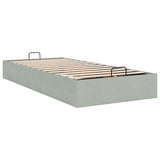 Struttura Letto Pouf Senza Materasso 90x190 cm Velluto