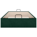 Struttura Letto Pouf Senza Materasso 90x190 cm Velluto