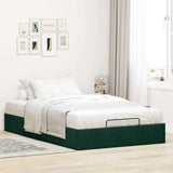 Struttura Letto Pouf Senza Materasso 120x200 cm Velluto