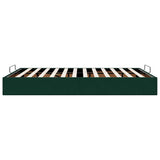Struttura Letto Pouf senza Materasso 140x200 cm in Velluto