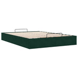 Struttura Letto Pouf senza Materasso 140x200 cm in Velluto