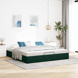 Struttura Letto Pouf senza Materasso 160x200 cm in Velluto