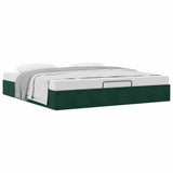 Struttura Letto Pouf senza Materasso 160x200 cm in Velluto