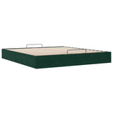 Struttura Letto Pouf senza Materasso 160x200 cm in Velluto