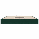 Struttura Letto Pouf senza Materasso 160x200 cm in Velluto